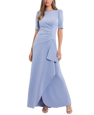 XSCAPE Ruched A-Line Gown ☀ Reviews ...
